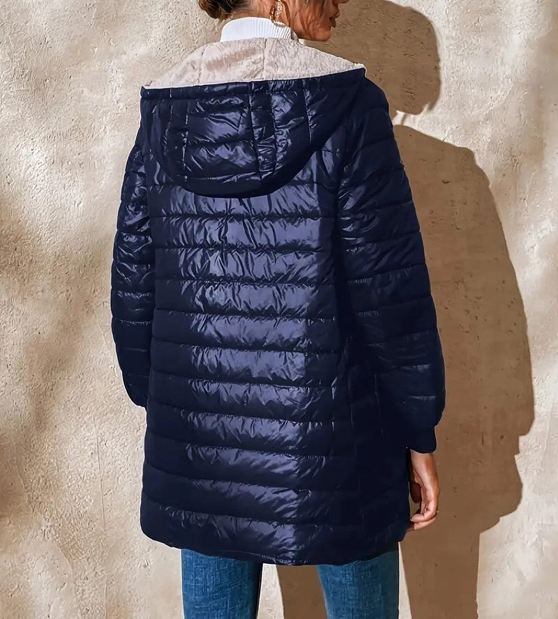 Alyssa - Comfortable Casual Thermal Long Jacket