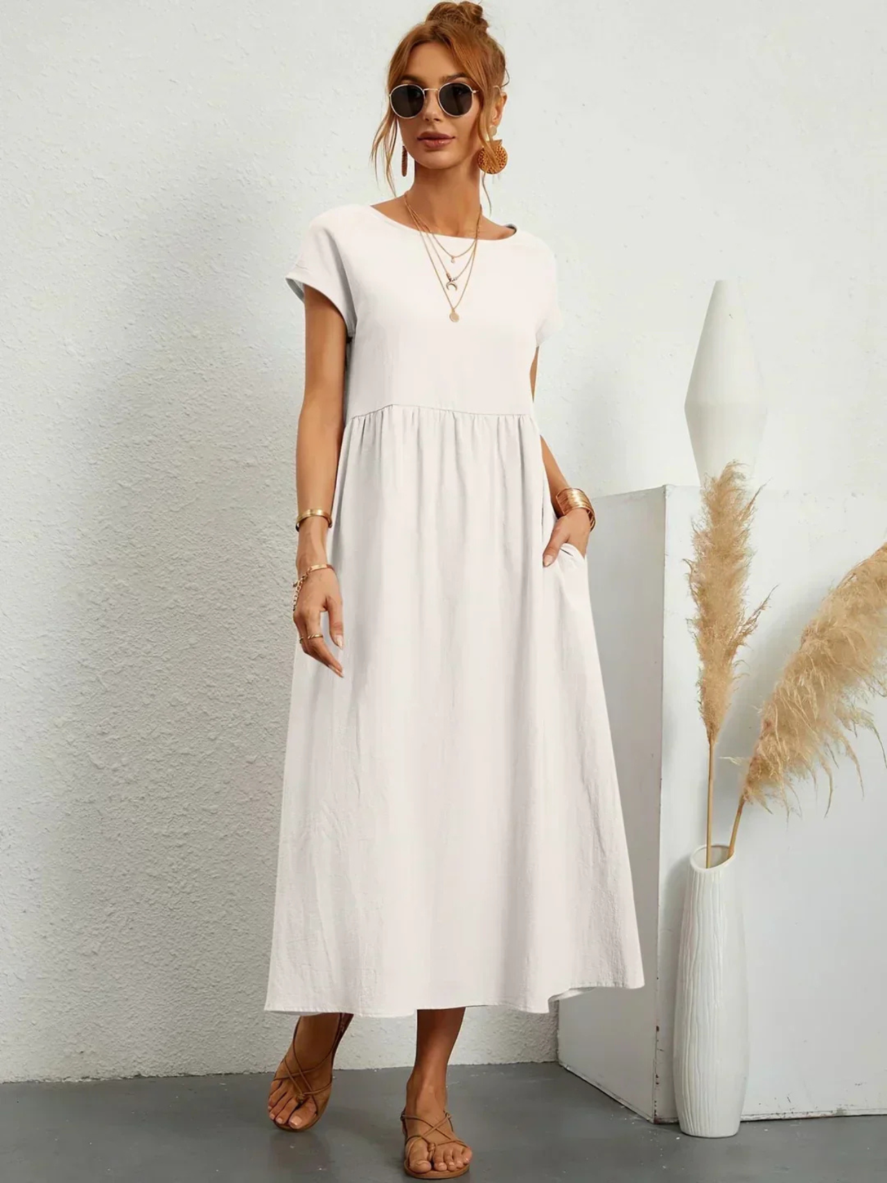 Giselle - Casual Pocket Dress