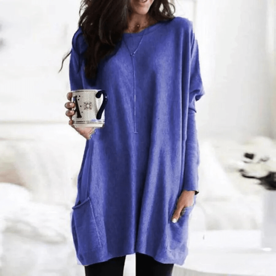 Celene - Casual Pocket Sweater