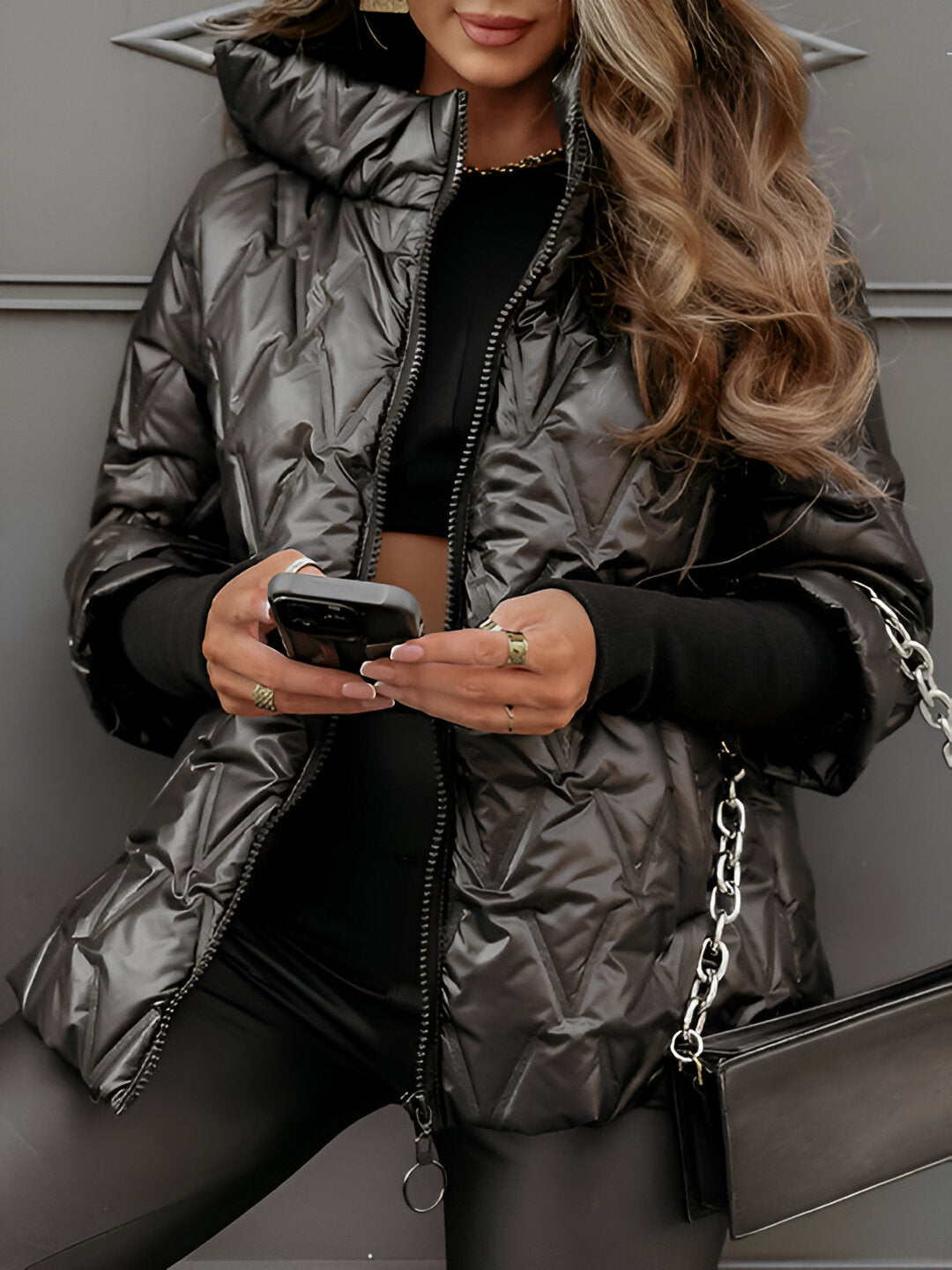 Abigail - Stylish Hooded Warm Jacket