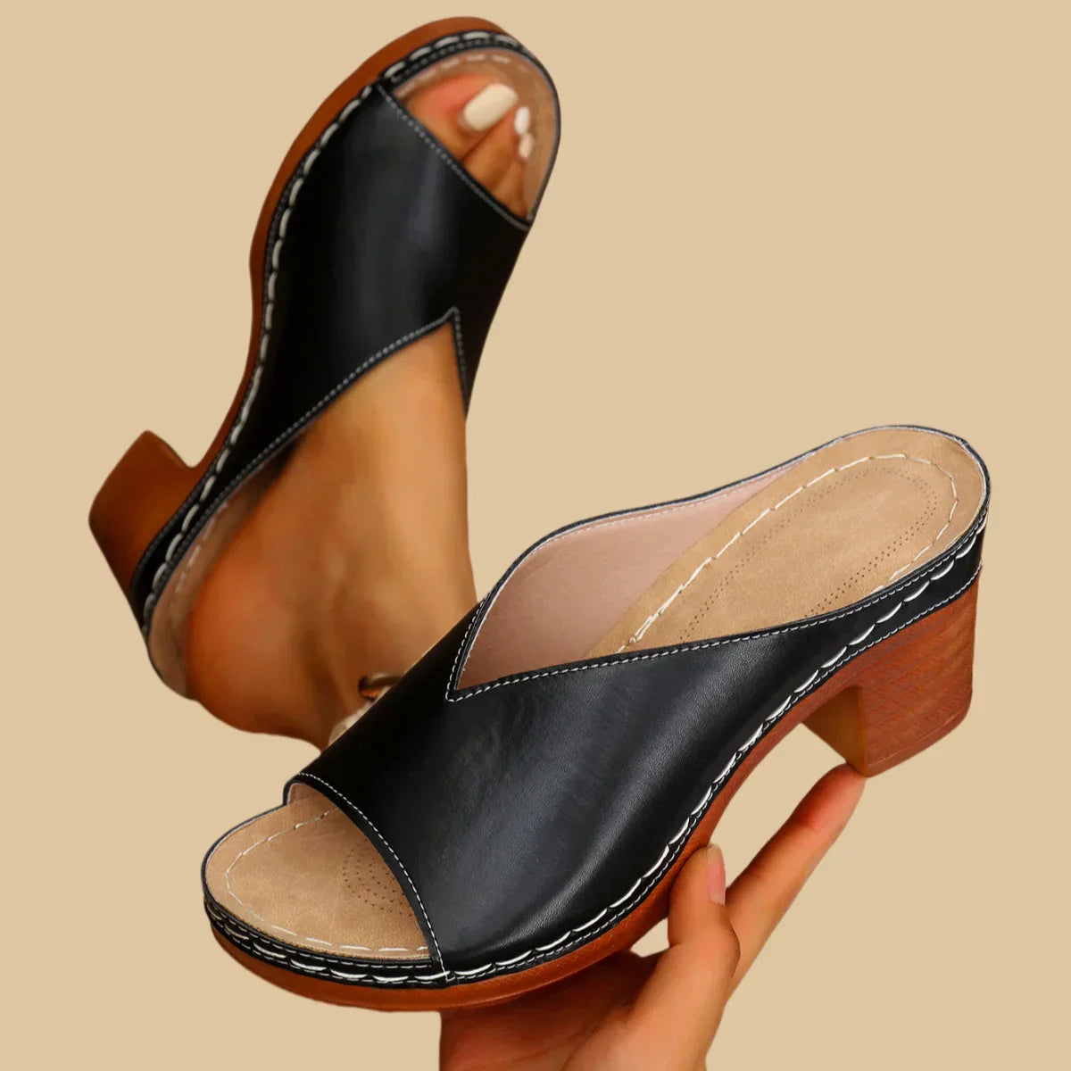 Plexus - Thick Heel Sandal