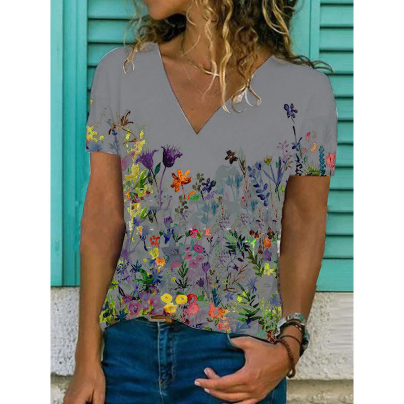 Flora Top - V-Neckline