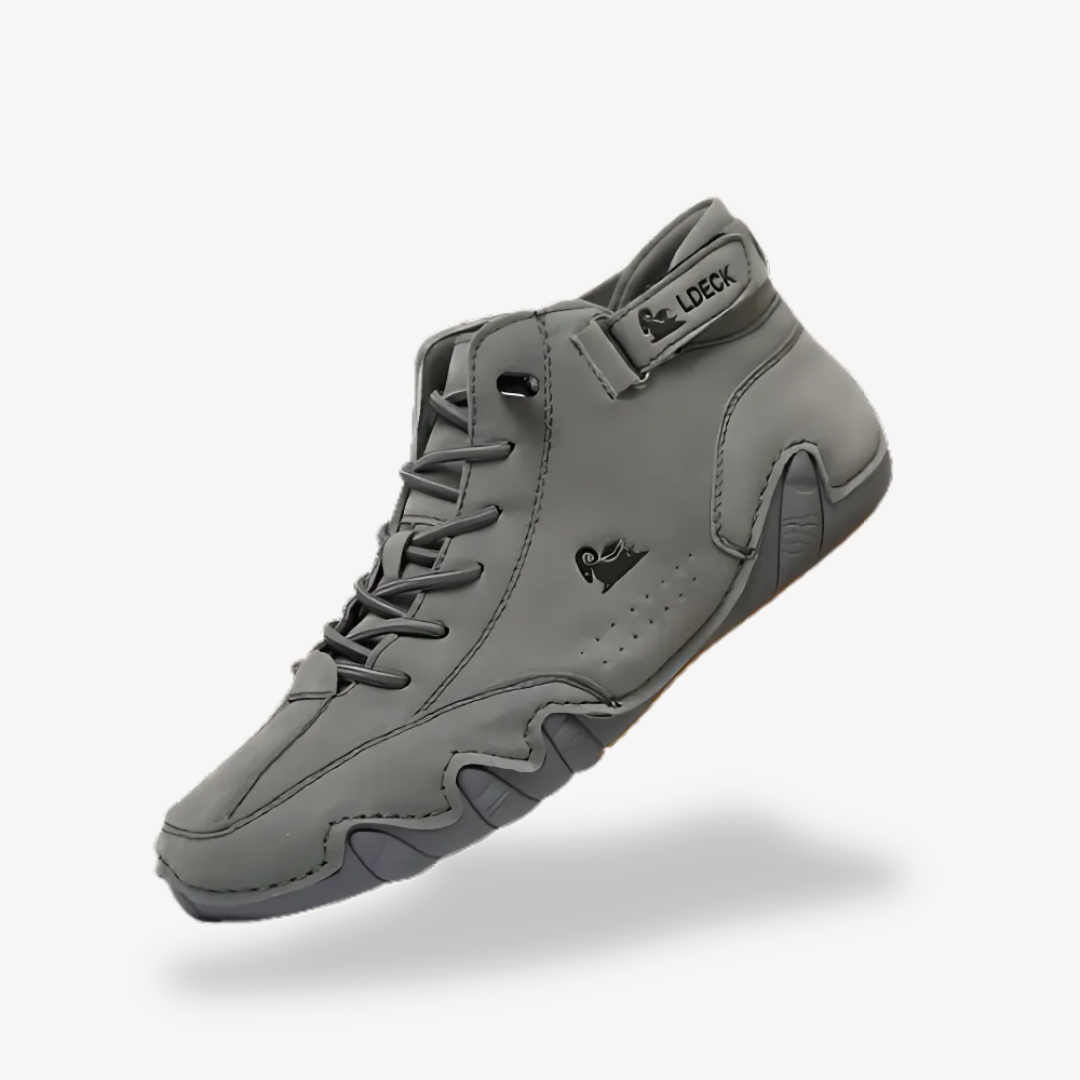 Aspen Suede High-Top Shoes – Casual Sneakers