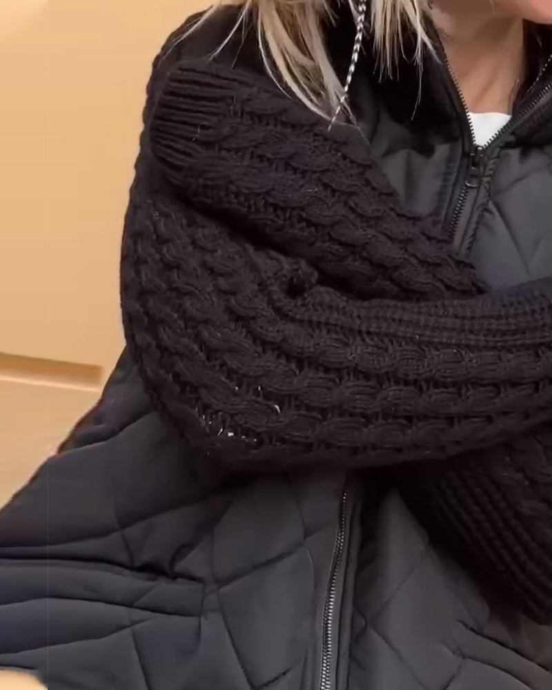 Shannon - Stylish Warm Coat with Zipper