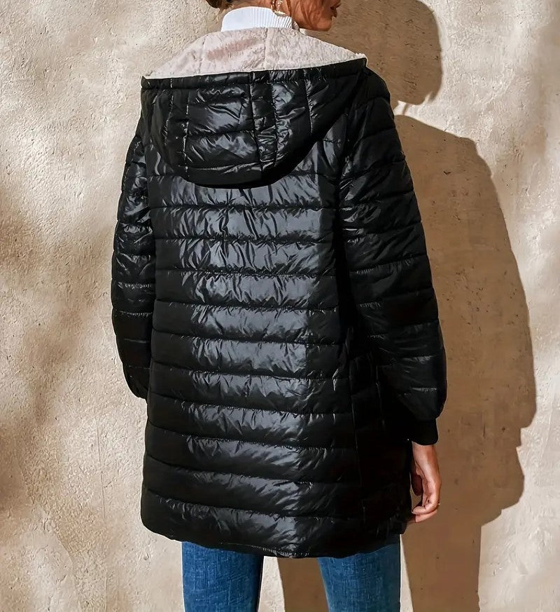 Alyssa - Comfortable Casual Thermal Long Jacket