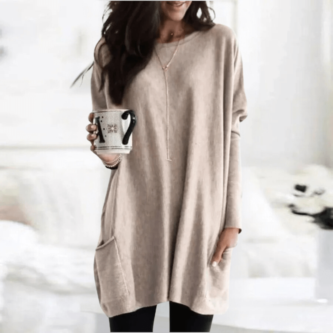 Celene - Casual Pocket Sweater