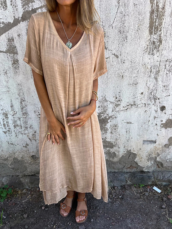 Lena | Summer Linen Tunic for Everyday Wear