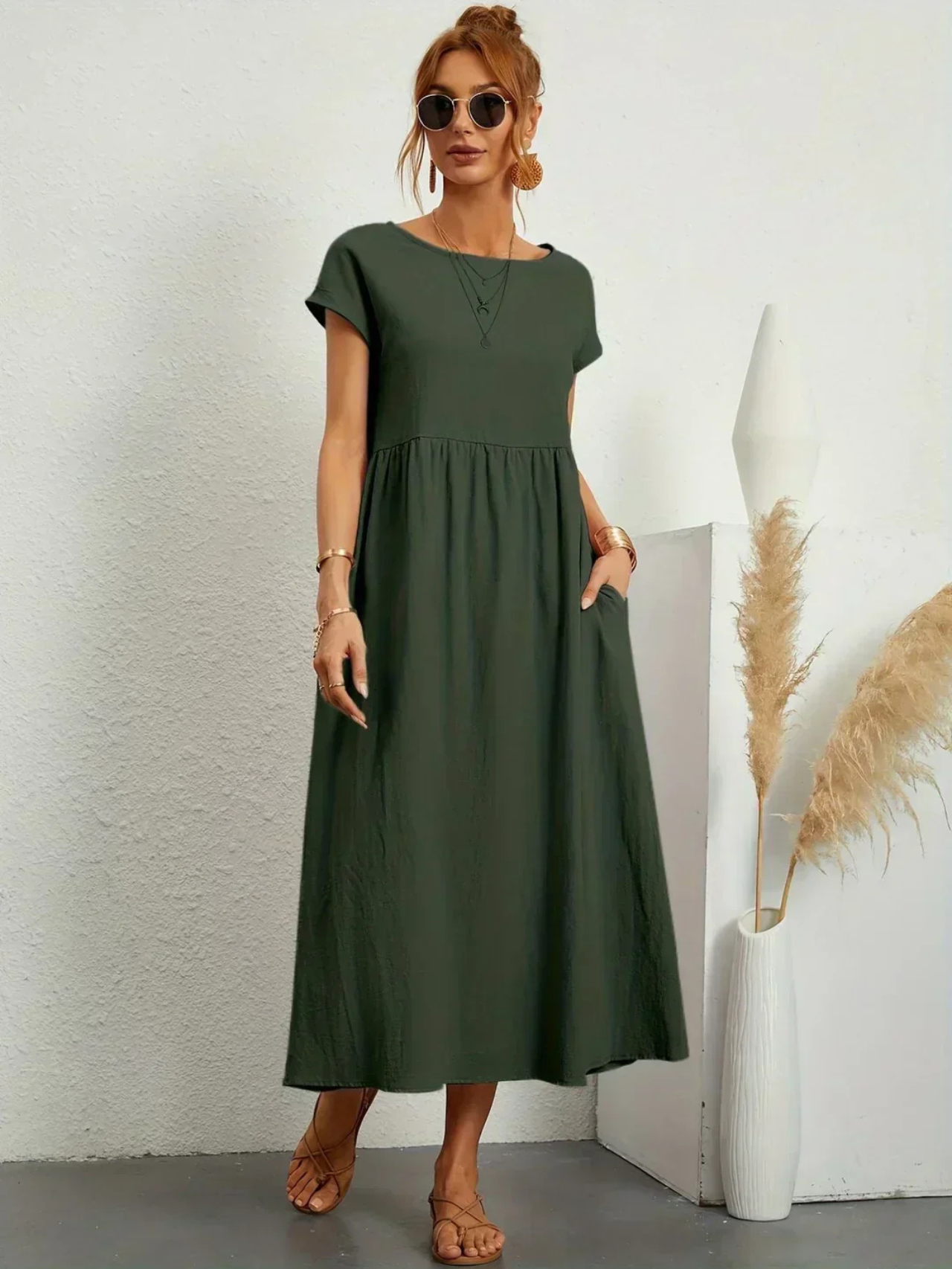 Giselle - Casual Pocket Dress