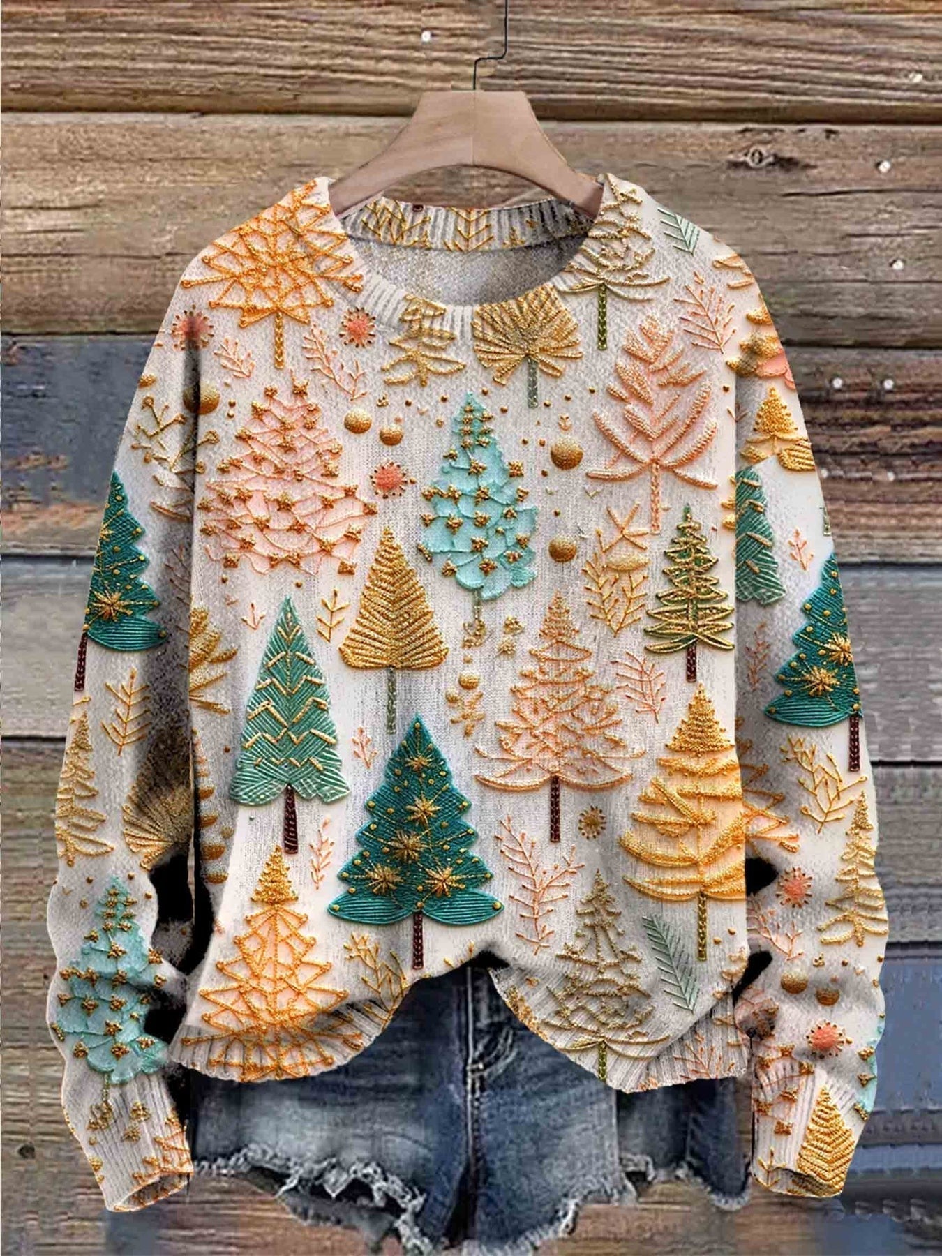Sabrina- Comfortable Holiday Sweater