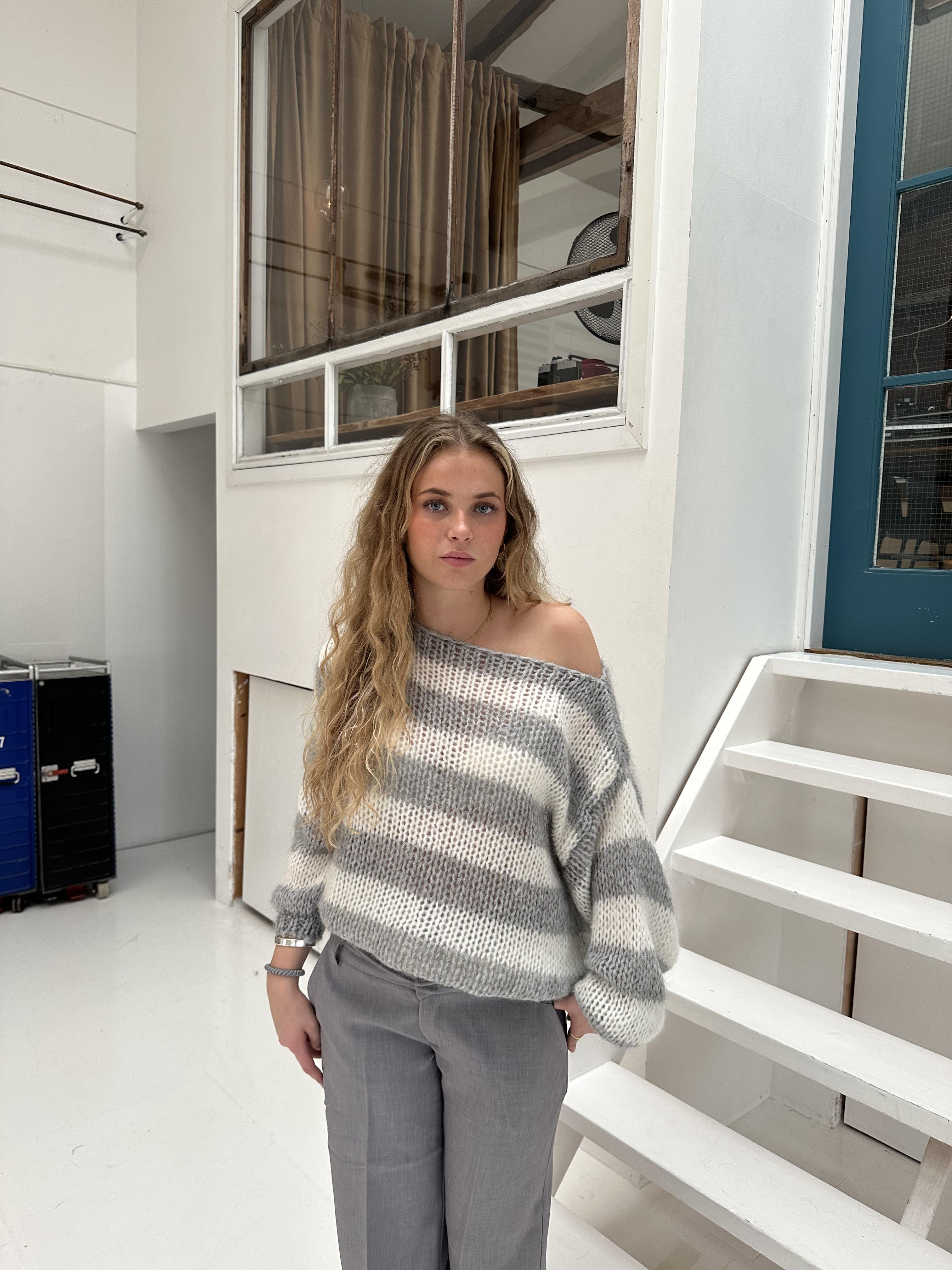 Sequoia Stripe Oversized Sweater