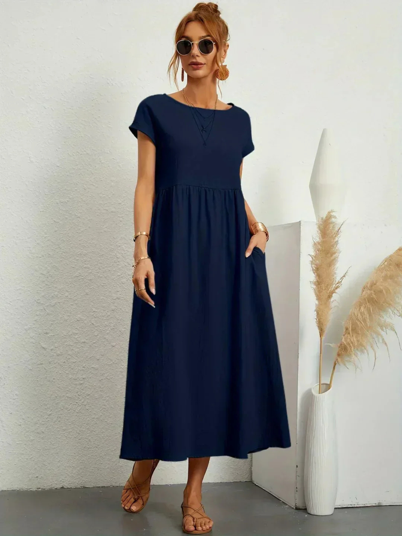 Giselle - Casual Pocket Dress