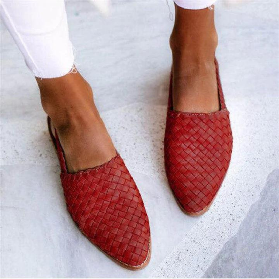 Arielle-Claire | Elegant and Comfortable Handmade Flat Sandals