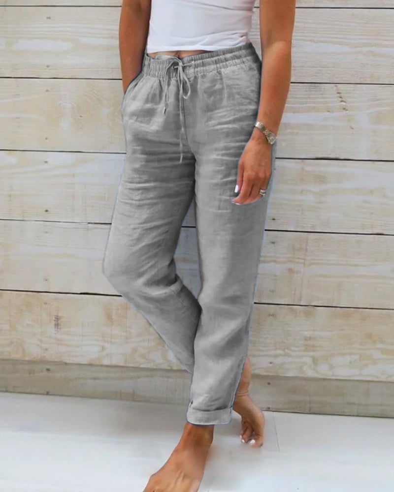 Lena | Comfortable linen pants