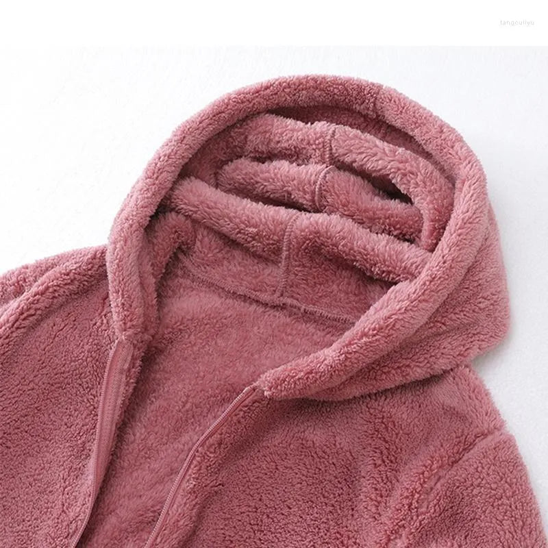 Naomi - Super Soft Coral Fleece Sweatshirt