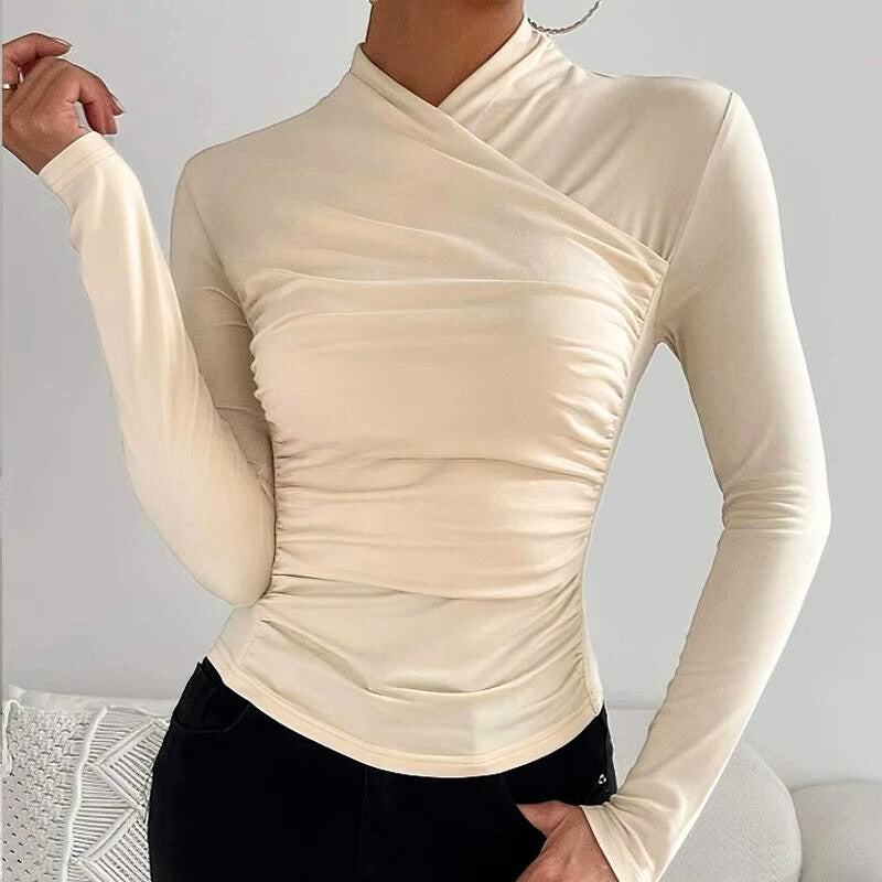 Jane | Classic Cross-Neck Top