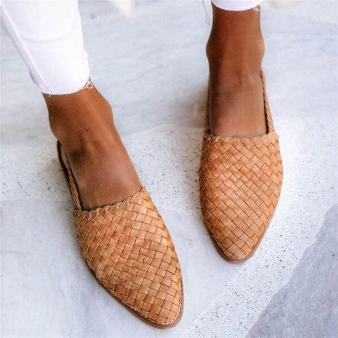 Arielle-Claire | Elegant and Comfortable Handmade Flat Sandals