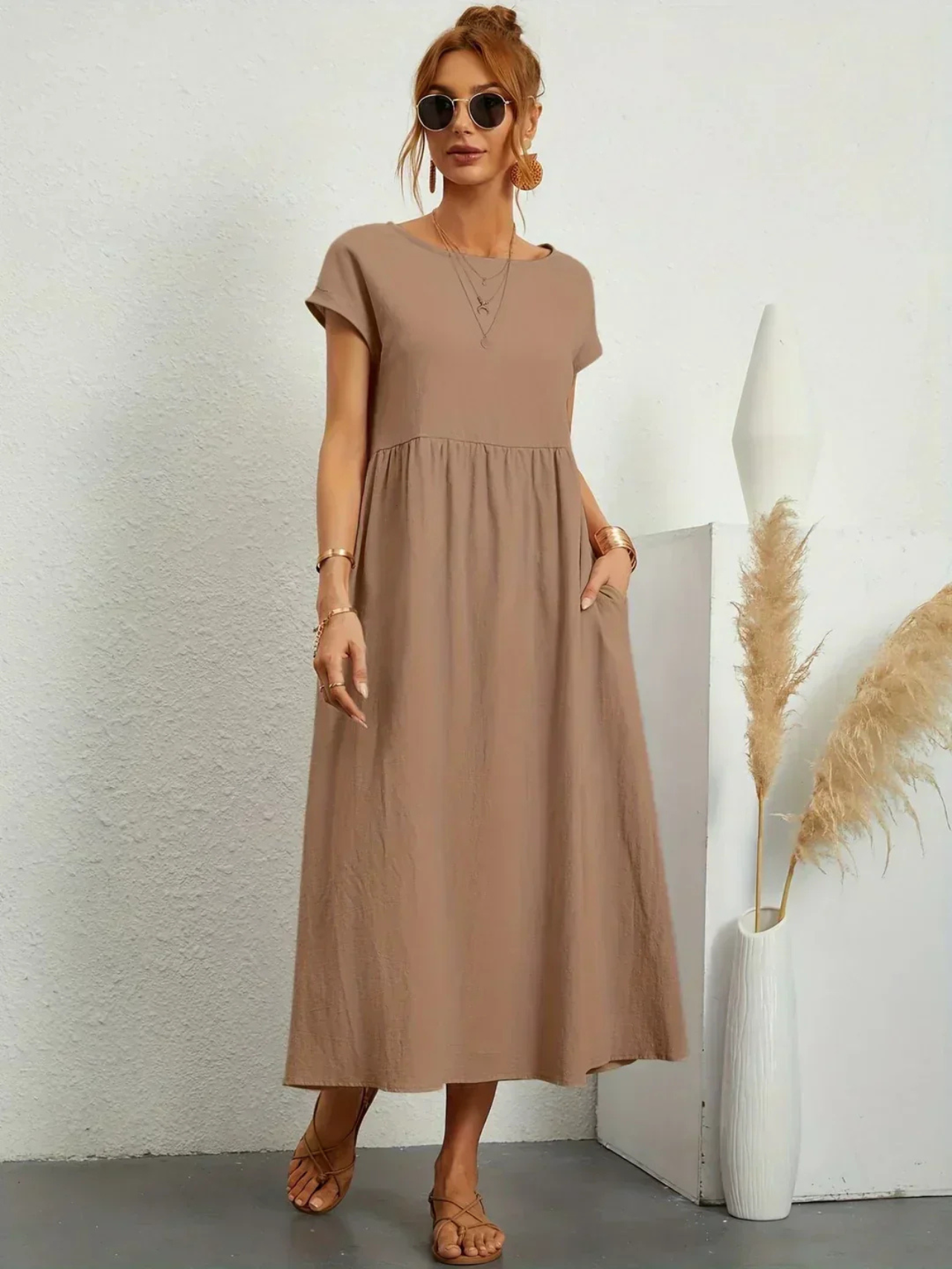 Giselle - Casual Pocket Dress