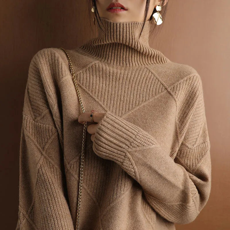 Zoe - Comfortable Soft Turtleneck Sweater