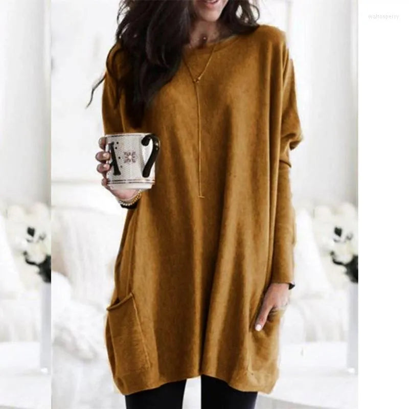 Celene - Casual Pocket Sweater