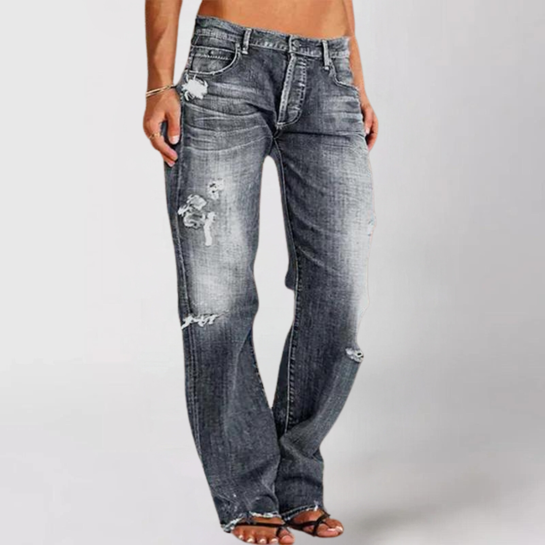 Sloane Distressed Denim