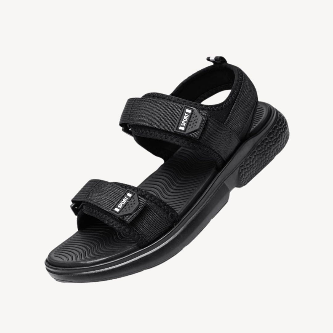 Fabric Adjustable Strap Sandals Men