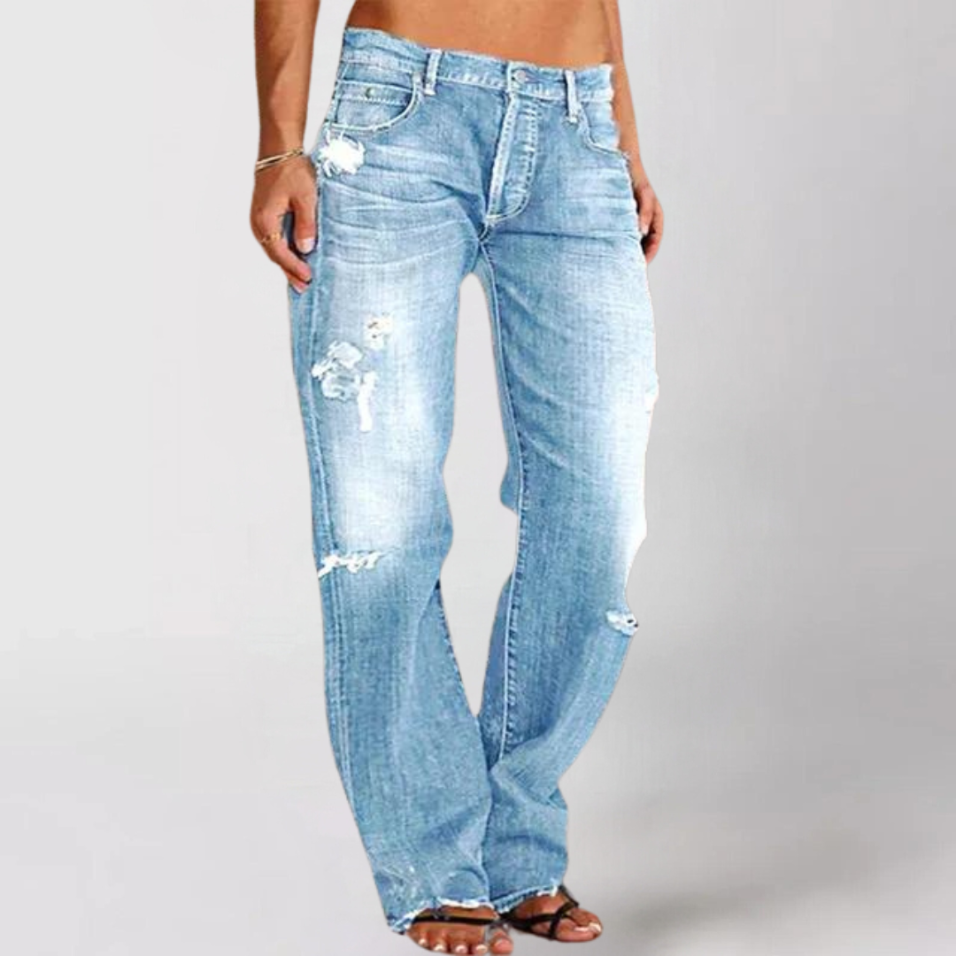 Sloane Distressed Denim