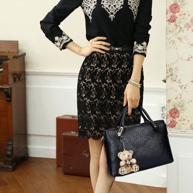 Grace Luxe Set | Elegant Cute 4-Piece Handbag Set