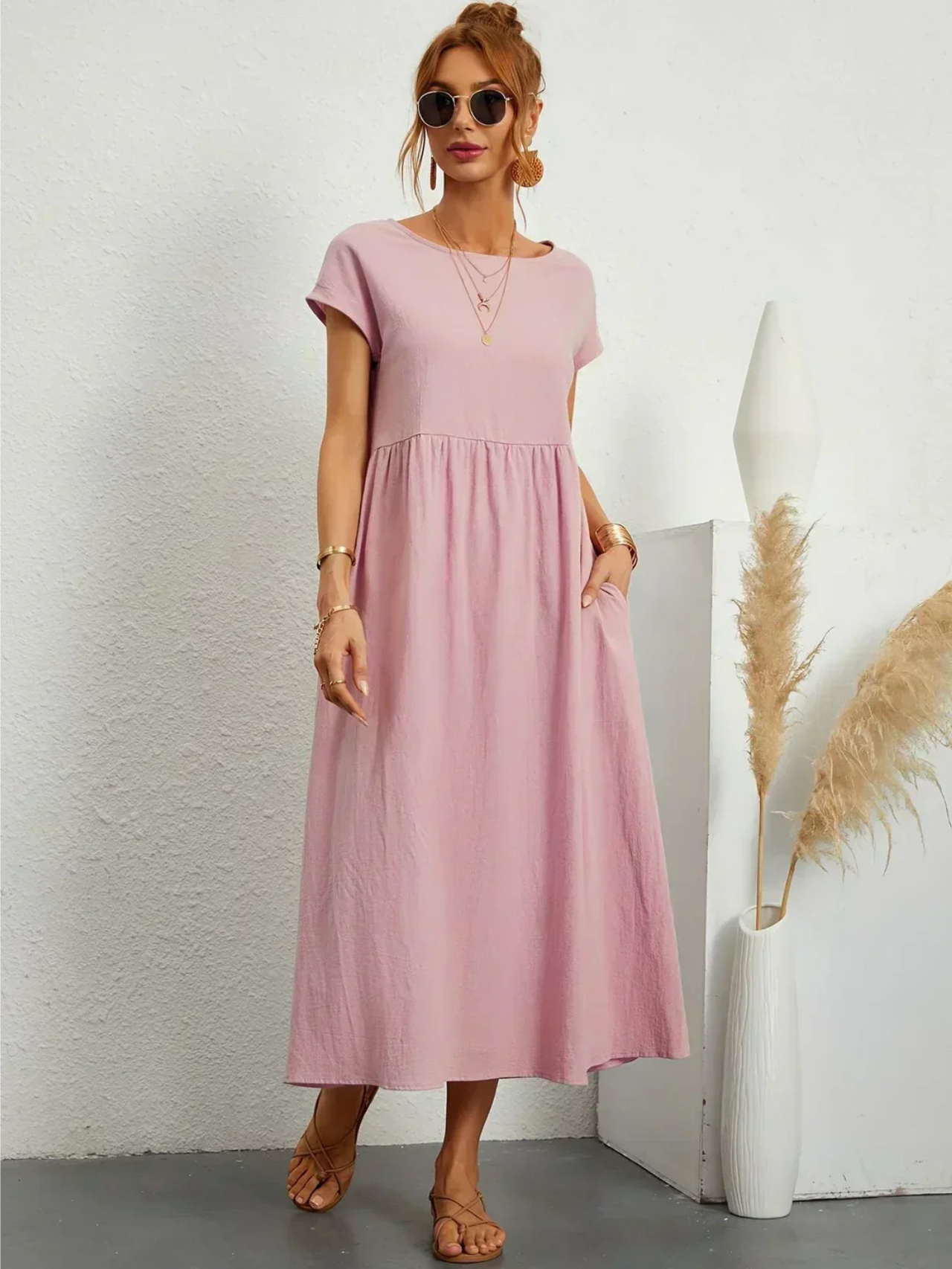 Giselle - Casual Pocket Dress