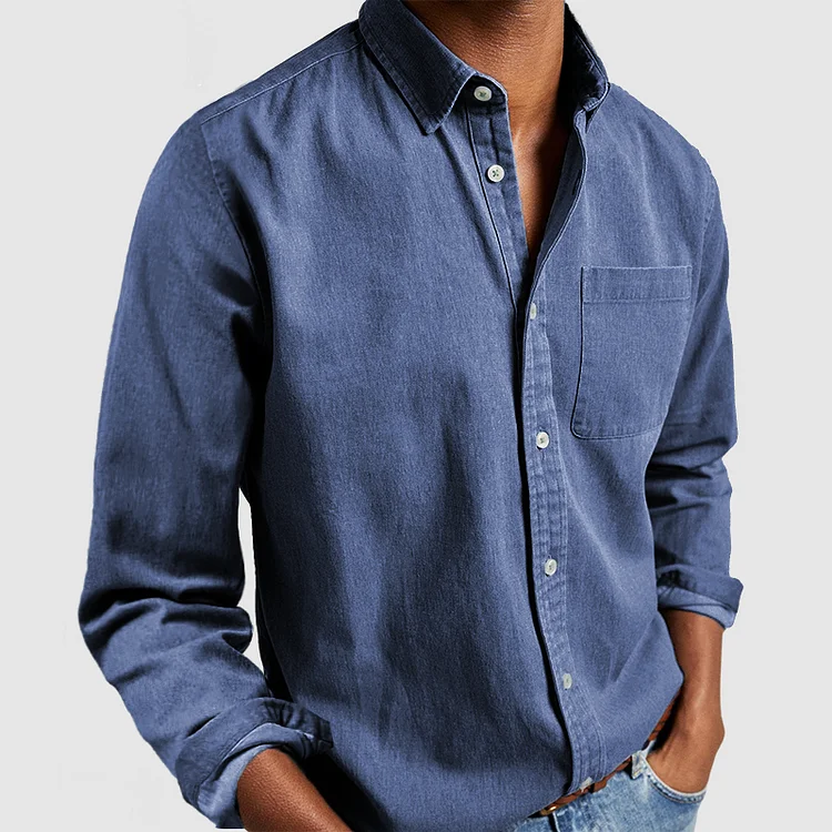 Giorgio | High-quality long-sleeved casual shirt