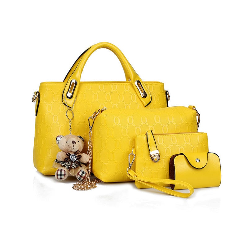 Grace Luxe Set | Elegant Cute 4-Piece Handbag Set
