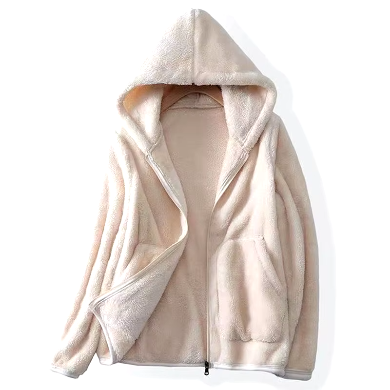 Naomi - Super Soft Coral Fleece Sweatshirt