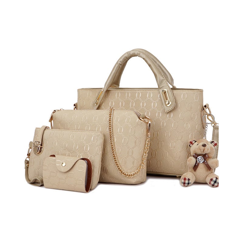 Grace Luxe Set | Elegant Cute 4-Piece Handbag Set