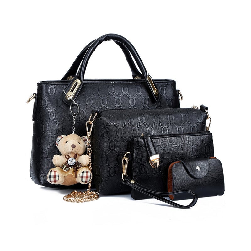 Grace Luxe Set | Elegant Cute 4-Piece Handbag Set