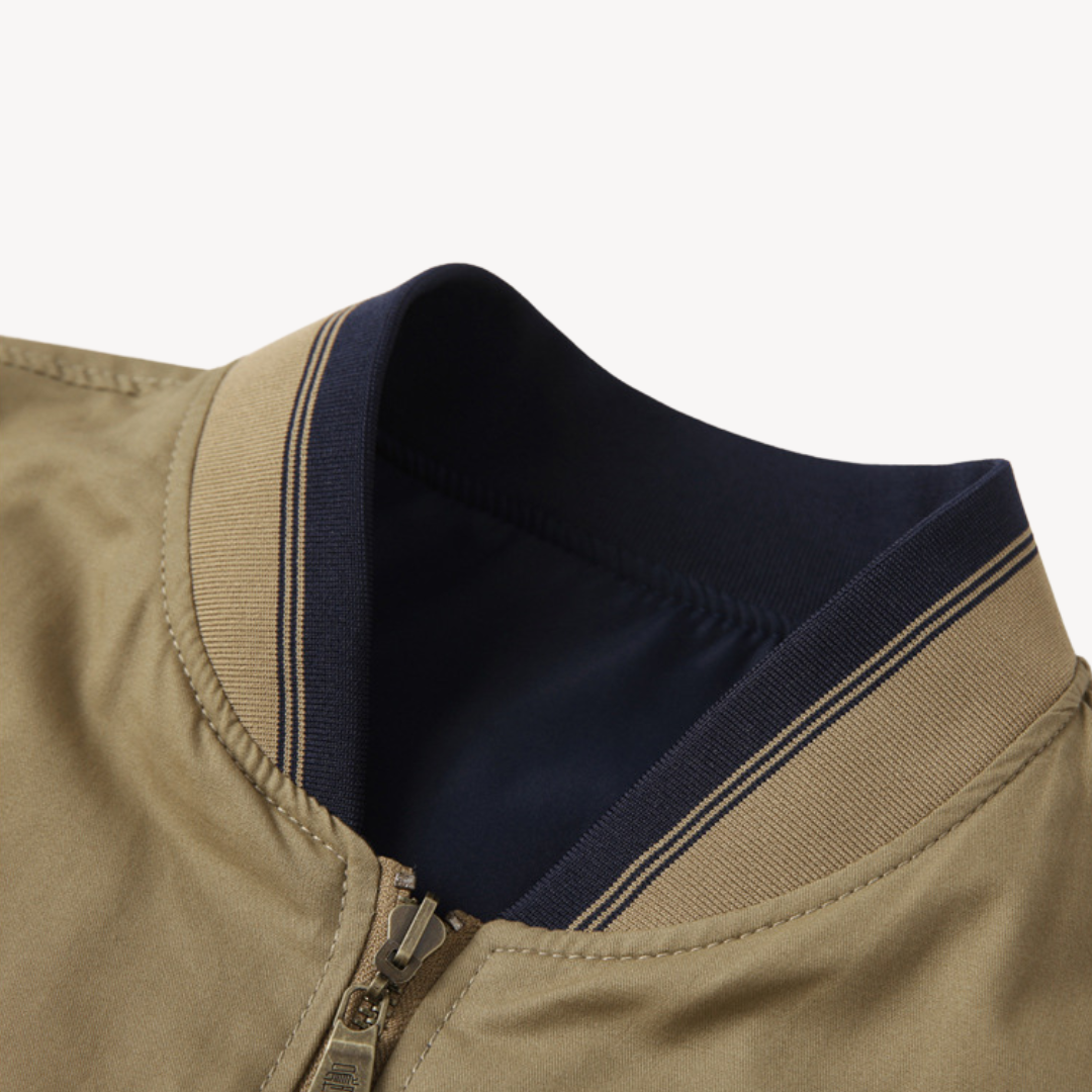 Loro | Reversible Formal Bomber Jacket