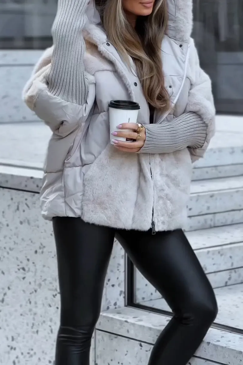 Rusk - Luxurious Modern Hooded Bomber Jacket