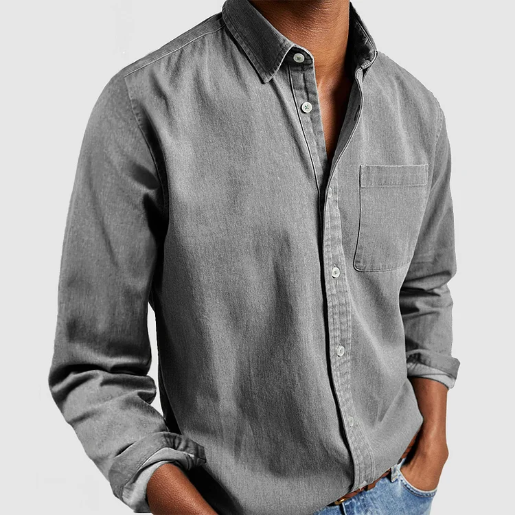 Giorgio | High-quality long-sleeved casual shirt