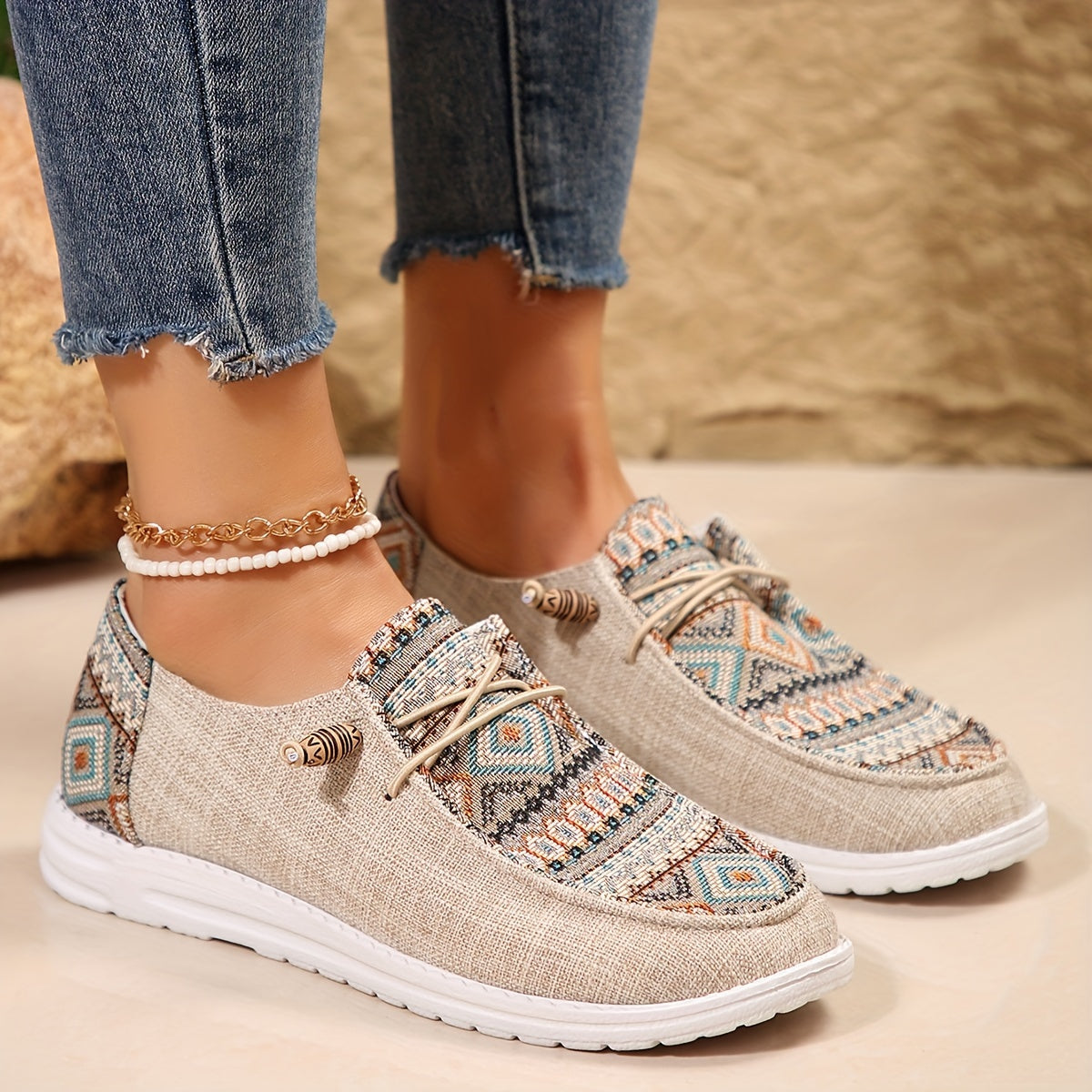 Sonora Tribal Comfort Sneakers