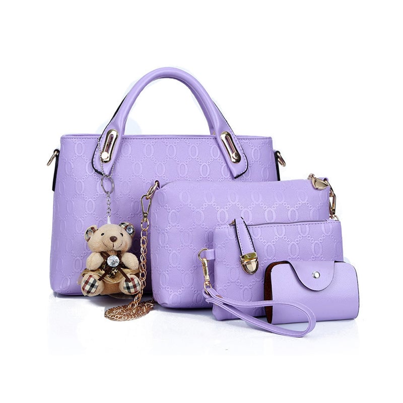 Grace Luxe Set | Elegant Cute 4-Piece Handbag Set