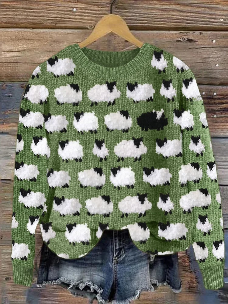 Sabrina- Comfortable Holiday Sweater