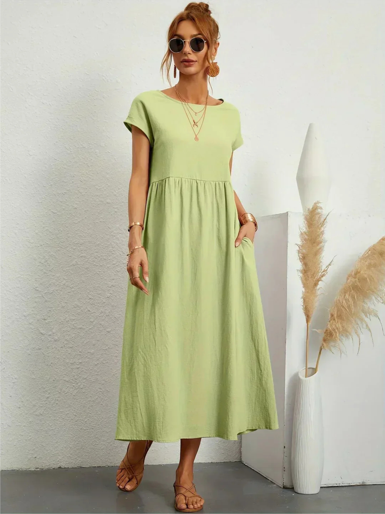 Giselle - Casual Pocket Dress