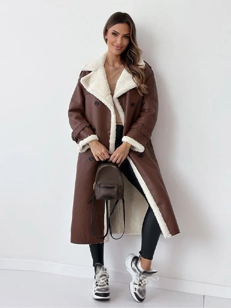 Evelyn - Luxurious Stylish Long Winter Coat
