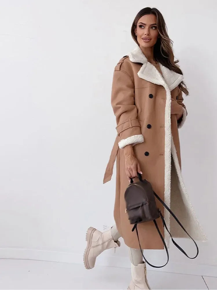 Evelyn - Luxurious Stylish Long Winter Coat
