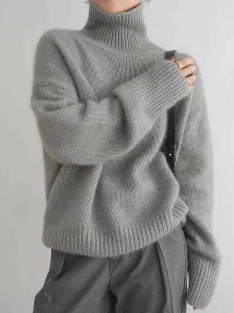 Avery - Comfy Soft Turtleneck Sweater