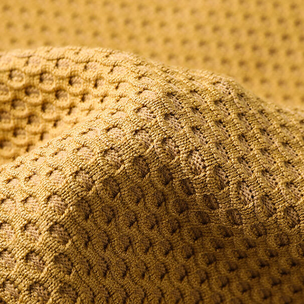 Jamie - Comfortable Honeycomb Cardigan