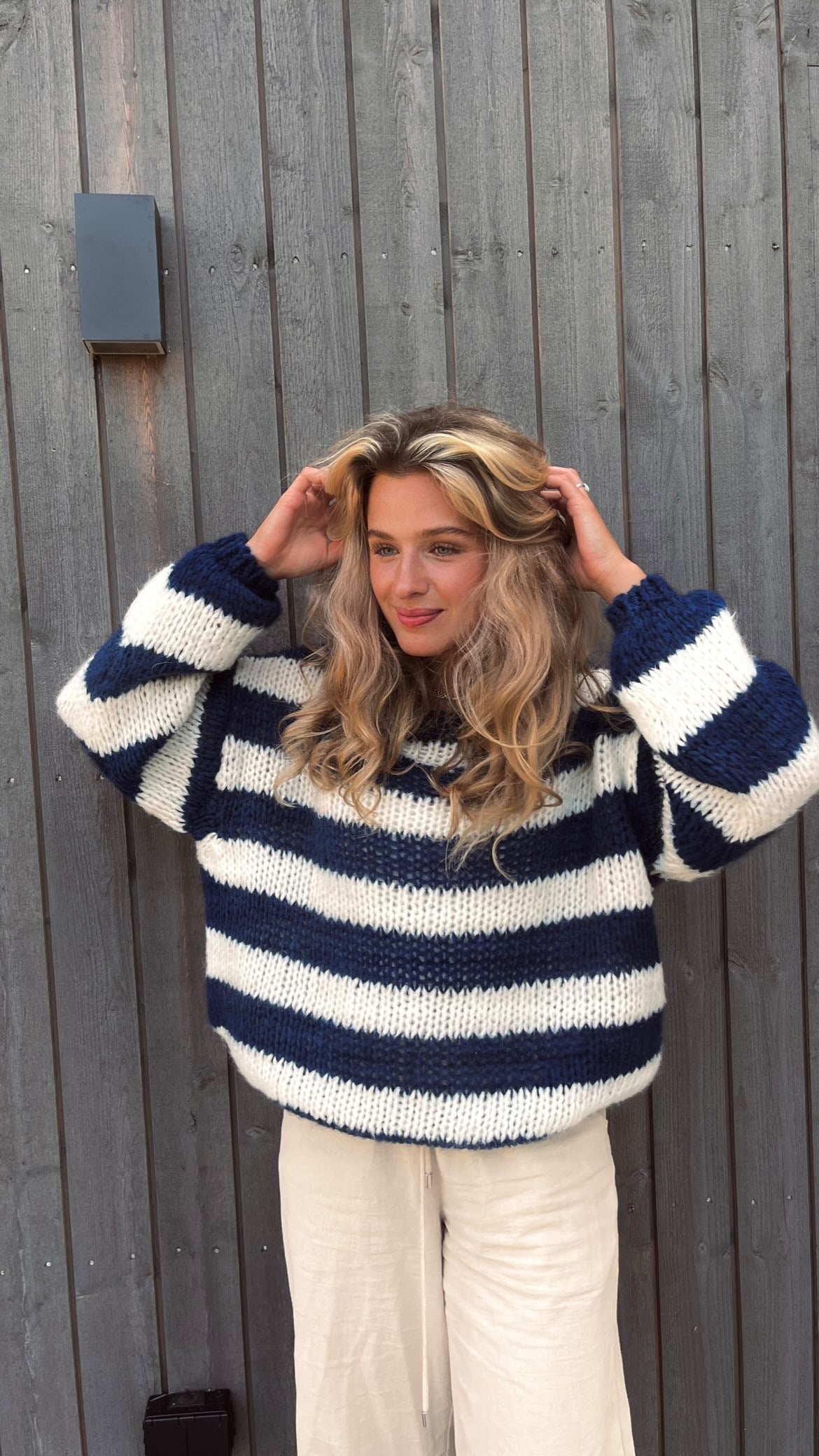 Sequoia Stripe Oversized Sweater
