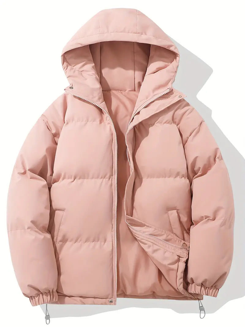 Lucy - Modern Puffer Hooded Winter Jacket