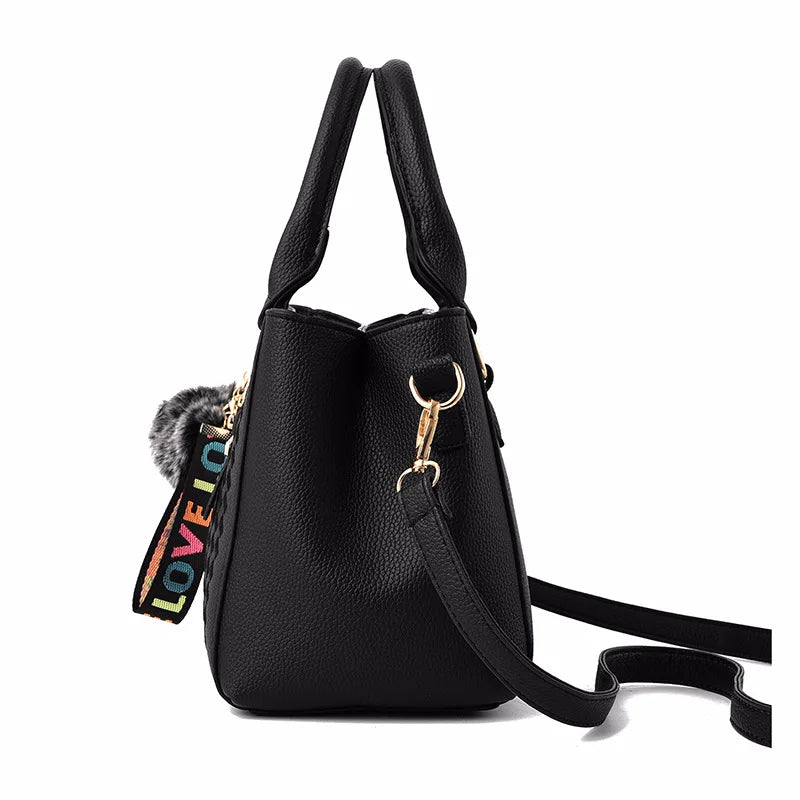 Amelia - Embroidery Messenger Bag