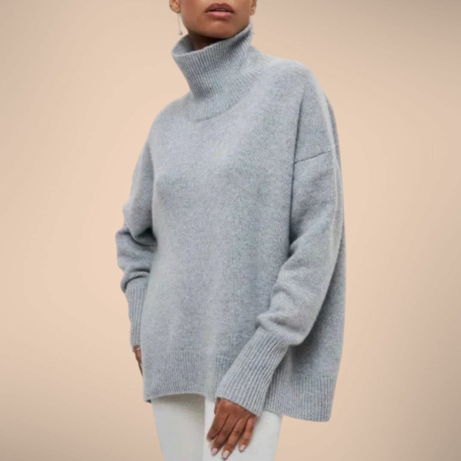 Martha Oversized Turtleneck Sweater