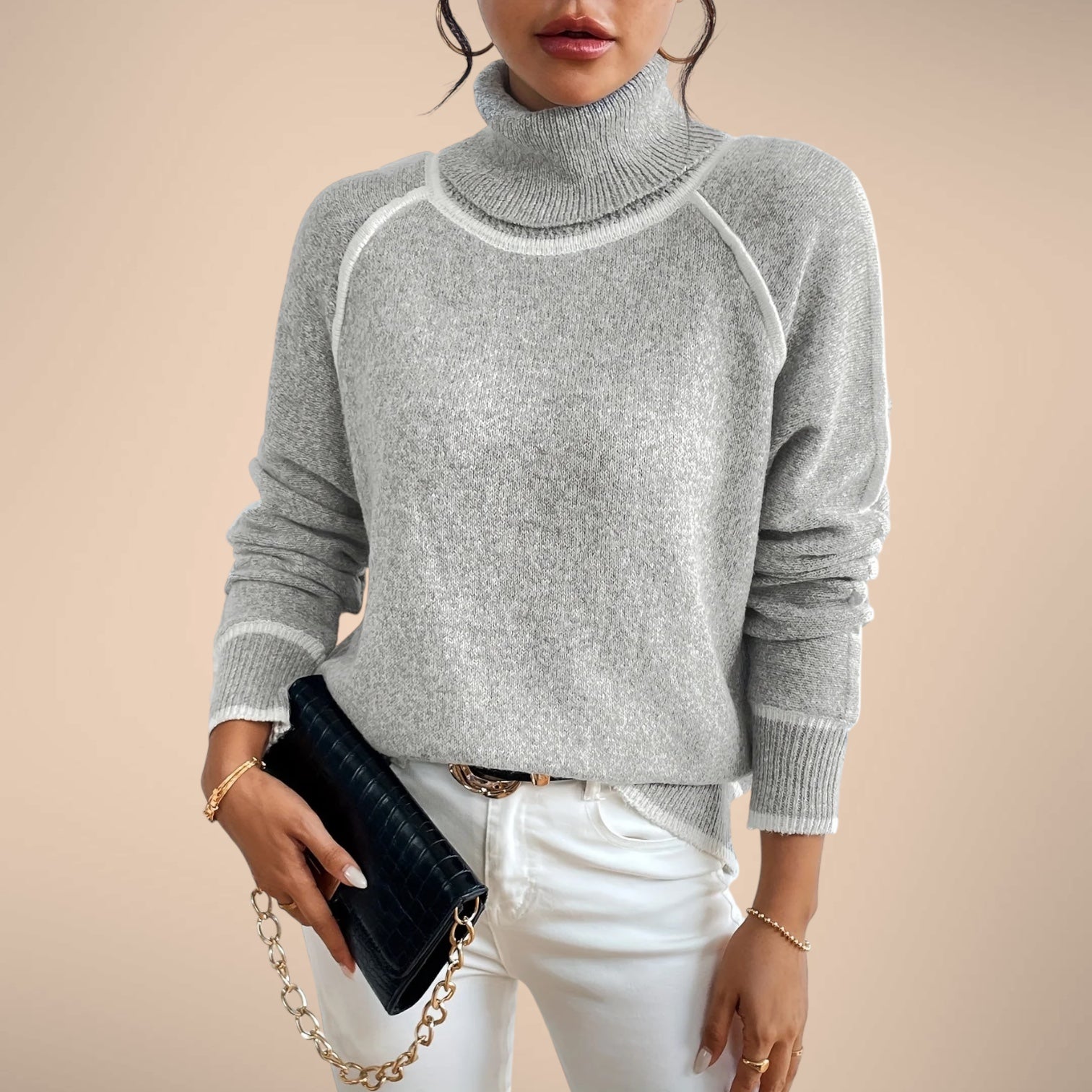 Aurora Turtleneck Sweater