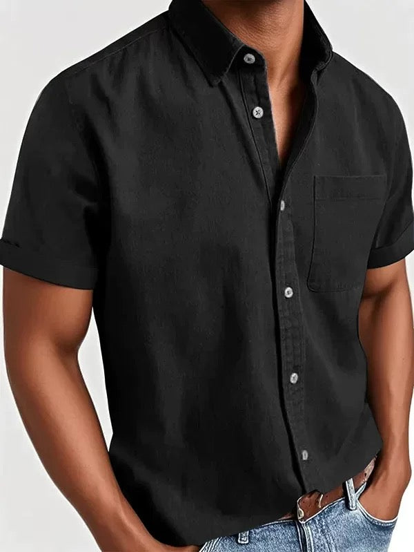 Miles – Relaxed Cotton Shirt for Everyday Ease